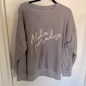 Crew neck hoodie